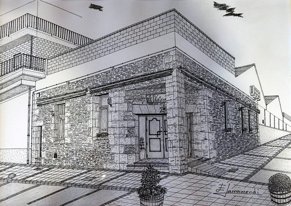 Fachada-Restaurante Katxarro